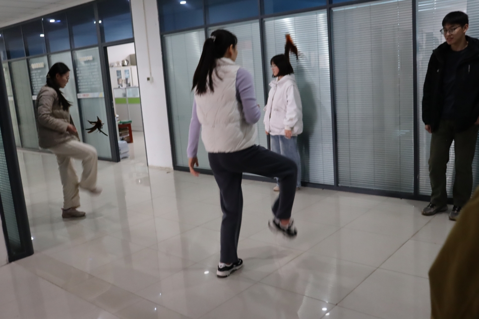 yl7703永利集团分工会第三届踢毽子比赛圆满结束